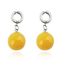 Anime Potara Clip Earrings Son Zamasu For Cosplay, Unisex, Jewelry And Accessories For Men And Women - E078 Yellow - View 2
