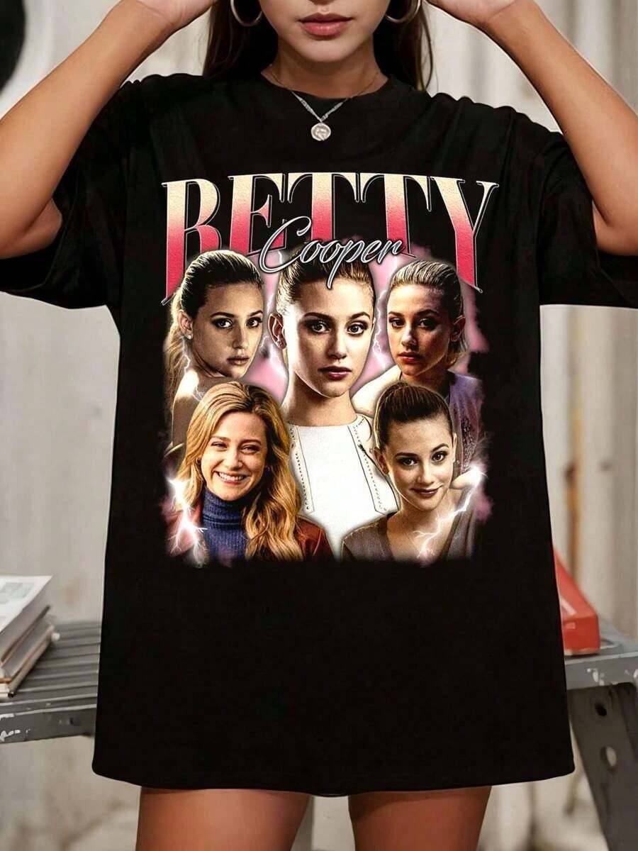 Women T-Shirts - Black - View 1