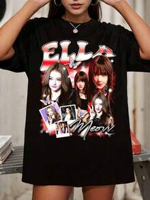Women T-Shirts - Black - View 6