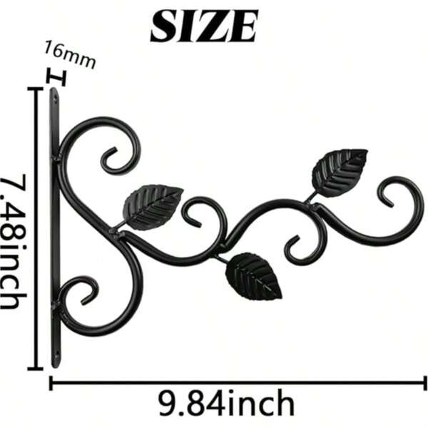 Plant Hanger, Indoor/Outdoor Decor Wall Hook For Hanging Potted Plants