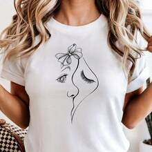 Women T-Shirts - Black - View 2