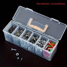 Bộ 7 hộp đựng dụng cụ phần cứng (6 hộp nhỏ, 1 hộp lớn) - nhiều màu - Xem 12