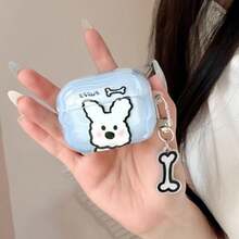 1pc Cartoon Cat & Dog Design Protective Case Compatible With Apple Pro 3, Bluetooth Earphone Cover Compatible With Airpods 1/2/3/Pro/Pro2 - Multicolor - View 16