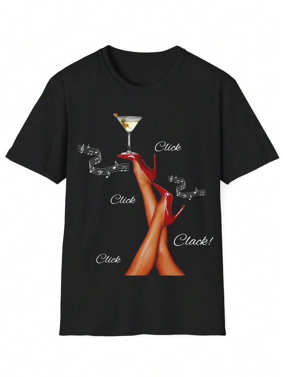 Women T-Shirts - Black - View 1