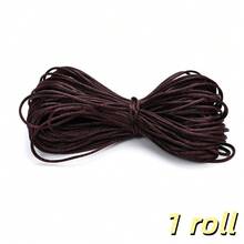 1/2/3 rollos 20 metros/Rollo 1.5mm No.7 Cordón de poliéster para joyería Hilo de nylon Cuerda de nudo chino para DIY Pulsera Collar Línea Hilo Shamballa - Cable - Ver 8
