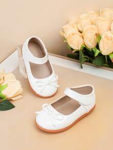 2026 New Girls' Soft Flat Mary Jane Shoes, Children's Princess Performance Shoes, Campus Style, Suitable For All Seasons - White - View 3
