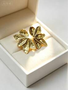1 pieza Pendientes de acero inoxidable con textura vintage y flor 3D, impermeables, sin decoloración, hipoalergénicos, perfectos para el uso diario, fiestas de vacaciones, picnics, fotografía, añade un toque artístico y romántico a tu atuendo, opción ideal para fiestas de vacaciones/citas de viaje/regalos de cumpleaños/banquetes de boda/temporada de graduación - Multicolor - Ver 3