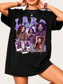 Women T-Shirts - Black - View 1