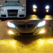 2 piezas Accesorios de faro de coche amarillo 9005 - lámpara halógena - Ver 2