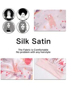 Full Print Bohemian Polyester Shower Cap - Large Single Layer - View 5