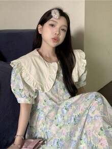 Women Midi Dresses - Multicolor - View 2