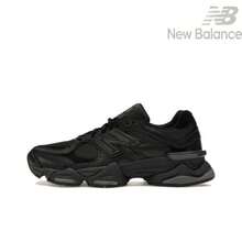 New Balance NB 9060 Bequeme, vielseitige, strapazierfähige Low-Top Laufschuhe für Herren, Schwarz - U9060ZIB - Übersicht 6