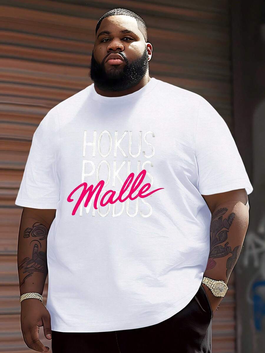 Men's Hokus Pokus Mode Malle Records Crinkle Shirt, Size, Loose And Comfortable - White - View 1