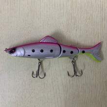 1 Set Fishing Lure Kit - Multi-Section Swimbait Lures With 3D Eyes And Laser Skin Hard Baits, Made Of ABS Material, Sharp Hooks, Targeting Aggressive Fish Species, Suitable For Freshwater And Saltwater Fishing, Freshwater Fishing Gear | Fashionable Swimbait | PVC Structure - Multicolor - View 22
