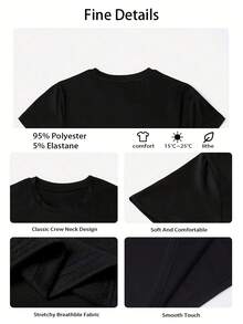Minimalist. 100% Cotton. 1pacY2K Style Summer Top, Cute And Playful Retro Turtle Tee, 90s Marine Life-Themed Shirt, Cartoon Letter Design, Perfect For A Casual Look For Women, Versatile And Comfortable, Suitable For Beach Holidays And Everyday Wear. Spring/Summer Top. - 黑色 - 查看 4
