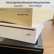 1 Set Kotak Siluet Museum Mini DIY - Rayakan Kenangan Berharga Anda dengan Cara Unik, Kit Bingkai Kotak Bayangan dengan Tampilan Foto yang Dapat Disesuaikan dan Figur Miniatur (Tanpa Listrik), Dekorasi Kenang-kenangan Unik yang Dipersonalisasi, Hadiah Halloween/Natal/Dekorasi Rumah - persegi 8 inci - View 5