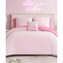 Juicy Couture Pearly Bows Reversible 8-Pc. Comforter Set |  | Comforters - Pink - View 1