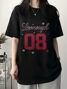 Women T-Shirts - Black - View 1