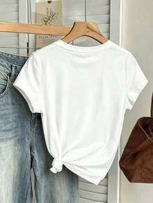 Women T-Shirts - White - View 4