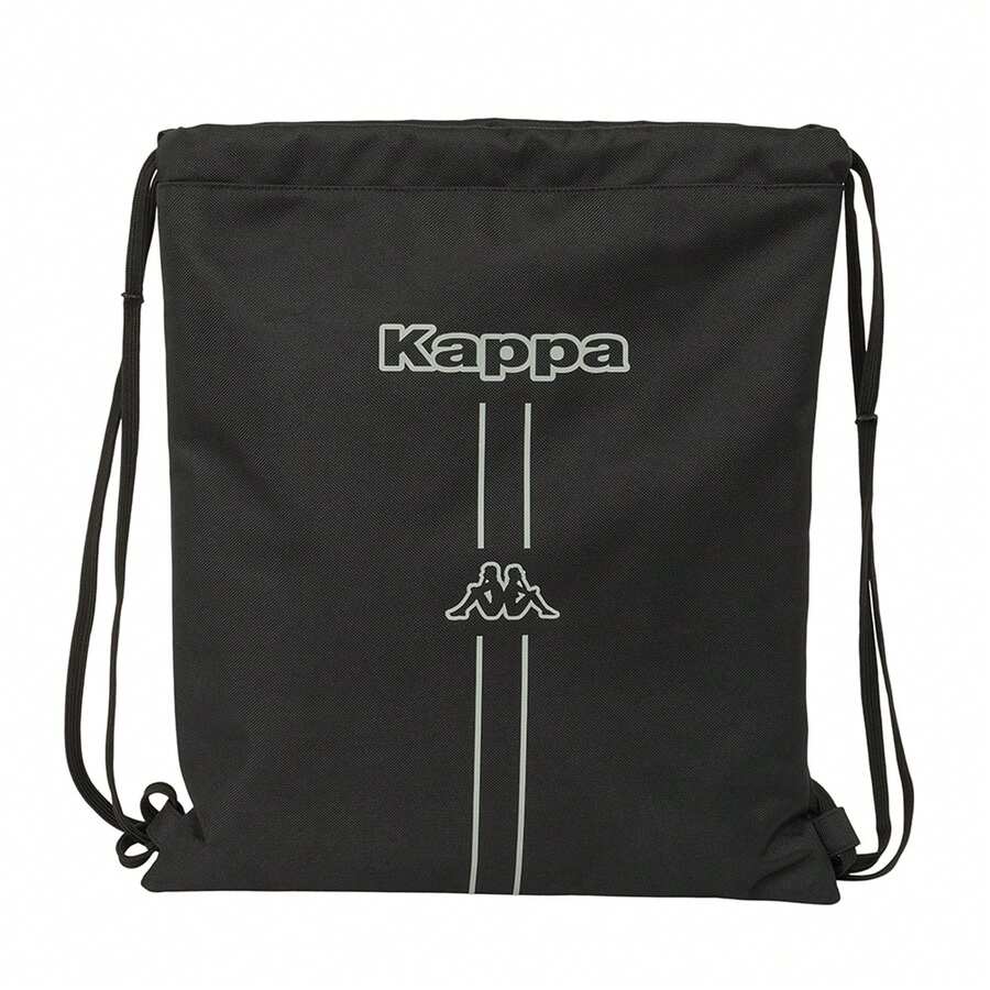 Kappa حقيبة رياضية كابا حقيبة ظهر مدرسية مع أربطة، جيب داخلي مزود بسحاب، خفيفة الوزن وموثوقة، للأطفال والمراهقين، عودة إلى المدرسة، أزرق داكن - مظلم - مشاهدة 1