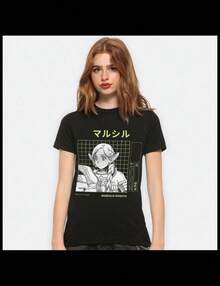 Marcille Donato Delicious In Dungeon T-Shirt, Cotton Tee, Men's Women's Sizes - màu đen - Xem 1