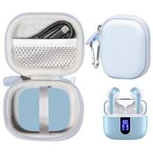 Funda para auriculares Bluetooth TAGRY X08 True Wireless Headset 60H, bolsillo de malla para cable de carga - Ver 7