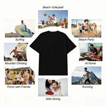 Women T-Shirts - Black - View 5