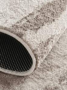 1 Stück moderner abstrakter Teppich, Teppich mit mehrfarbigem Streifenmuster, weich anzufassender kurzer Flor zeitgenössischer Bodenbelag, geeignet für Schlafzimmer, Esszimmer, Büro, Heimdekoration und Fußmatte, einsetzbar für verschiedene Anlässe wie Musikfestivals, Hochzeiten und täglichen Hausgebrauch - Verschiedenfarbig - Übersicht 3