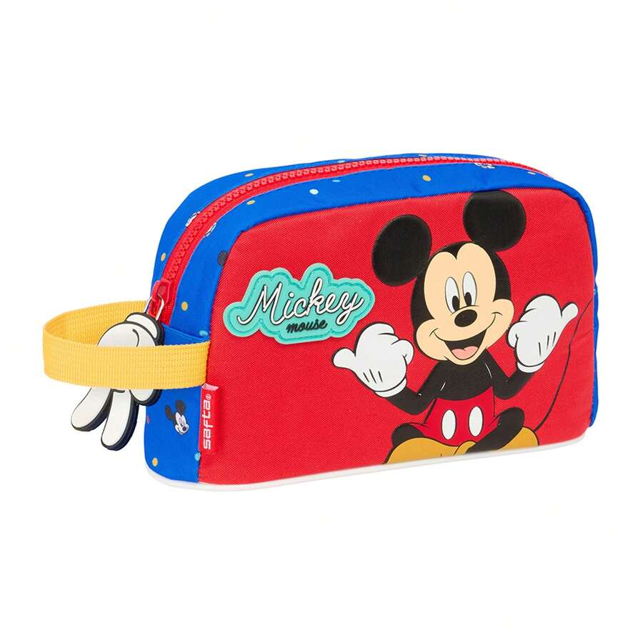 Safta Túi đựng cơm trưa giữ nhiệt hình chuột Mickey của Disney dành cho trẻ em, có lớp lót giữ nhiệt nóng/lạnh, ngăn khóa kéo, quai xách bên hông, thích hợp cho năm học mới - Miễn phí vận chuyển ✅ Giao hàng trong 24/48 giờ đến Tây Ban Nha lục địa - Bữa sáng - Xem 1