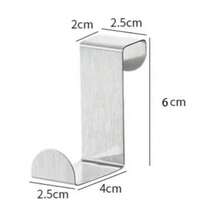 1/4PCS Ganchos para Gabinete, Ganchos de Cocina para Colgar Utensilios de Cocina, Herramientas de Cocina, Artículos Esenciales de Cocina - Ver 2