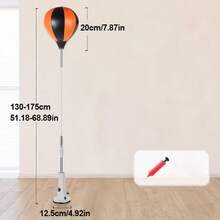 Punch Bag Adjustable Boxing Set With Stand And Punching Ball Reflex Training Bag - A - View 2