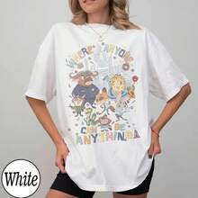 Retro Disney's Zootopia 2 Anyone Can Be Anything Shirt, Judy Hopps & Nick Wilde Shirt, Zootropolis Disney Tee, Disneyland Family Trip ShirtsUnisex, Couple Shirts, Excellent Gifts.Unisex, Couple Shirts, Excellent Gifts. - White - View 1