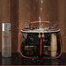 Waterproof Retro New Large Capacity Waterproof Handbag, Fashionable And Luxurious High-End Cosmetic Bag/Toiletry Bag - 無色 - 查看 3