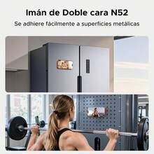 Soporte Magnético para Celular con Anillo, Magnético de Doble Cara, Rotación de 360 °   Magnetico Holder Compatible con Todos los teléfonos, Stand para Accesorios para 17 16 15 14 EARI - Modelo Giratorio 360° - Ver 5