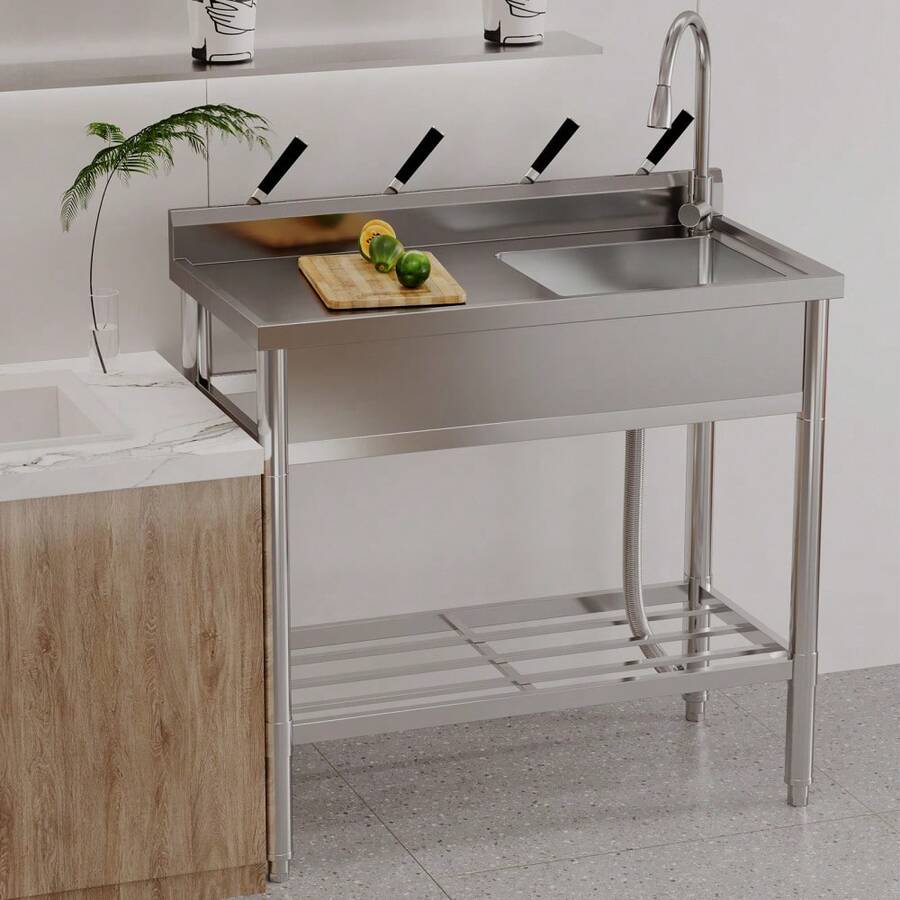 Kitchen Sinks - 39*20*37 inç - Görünüm 1