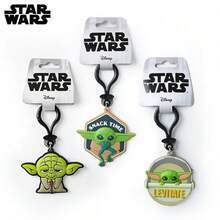 Monogram 1 pieza Llavero de PVC Star Wars, colgante de bolso de dibujos animados lindo, accesorio para llave de coche, colgante para bolso, decoración para mochila, regalo para fiesta de cumpleaños y colección de vacaciones - Verde Oscuro - Ver 3