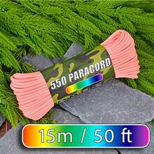 1 Roll (30m/15m X 4mm) Heavy-Duty Luminous Rope - 4mm Thick 7-Core Luminous Emergency Survival Rope, UV Luminous Suitable For Camping, Windproof Tent Rope, Bracelet Production (Not Used For Skydiving And Other Extreme Sports) - Multicolor - View 21