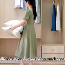 Grup Erik 8pcs Vacuum Storage Bags With Pump, Space-Saving Airtight Bags, Suitable For Clothes, Pillows, Bedding - Multicolor - View 10