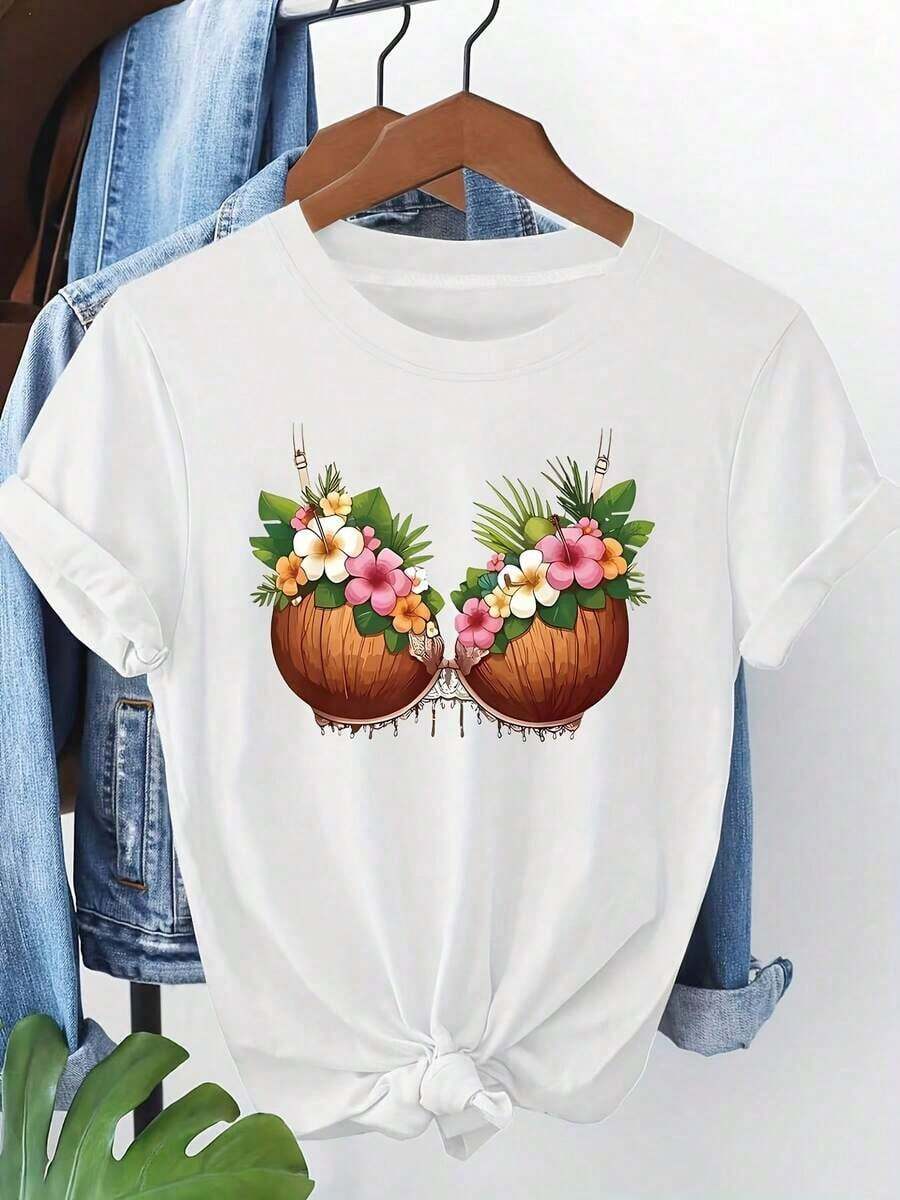 Women T-Shirts - Weiss - View 1