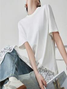 Women Tops - Black - View 8