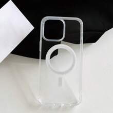 DECOPHONE Transparent MagSafe Phone Case, Anti-Yellowing & 4-Corner Drop Protection, Clear Design, Compatible With Apple 17-15 Series - Clear - View 6