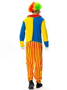 2026 New Adult Circus Clown Role-Playing Costumes, Stage Performances, Clown Role-Playing, Birthday Carnival Props - Multicolor - View 5