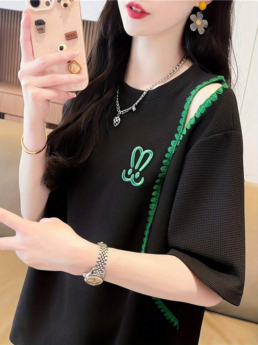 Women Tops - Black - View 1