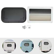 Car Window Shutters - 500x300mm Rounded Corner - View 7