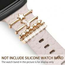 POPIGROUND  Bands - Decorative Charm Rings Compatible with 38/40/41mm and 42/44/45mm  Series 8-1 Accessories - Fe - Ver 4
