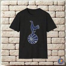 Tottenham Hotspur Erel Logo Uni T-Shirt - Negro - Ver 1