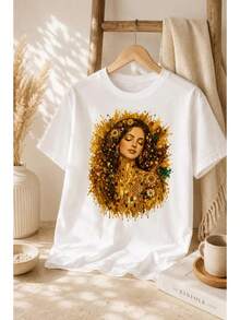 Women T-Shirts - White - View 3