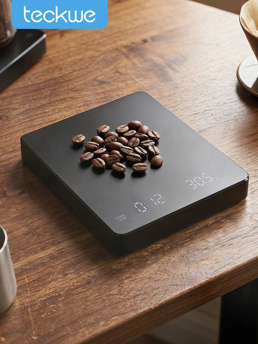Teckwe 附計時器咖啡秤-電子秤,適用於手沖咖啡與智慧廚房秤 - 廚房秤 - 查看 1