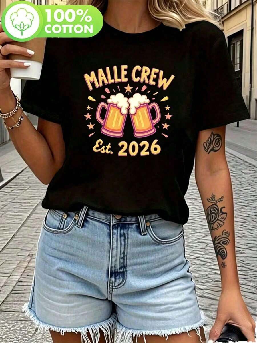 Women T-Shirts - Black - View 1