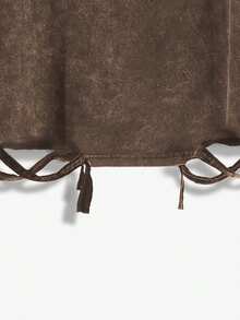 Lonblece Men's Vintage Washed Distressed Sleeveless Tank Top, Suitable For Spring/Summer Daily Wear, Emo - Coffee Brown - View 6